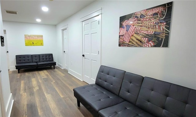2900 Orchard Rd SW, Conyers, GA 30094 - living area with wood finished floors, recessed lighting, and baseboards
