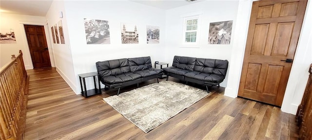 2900 Orchard Rd SW, Conyers, GA 30094 - living area with wood finished floors and baseboards