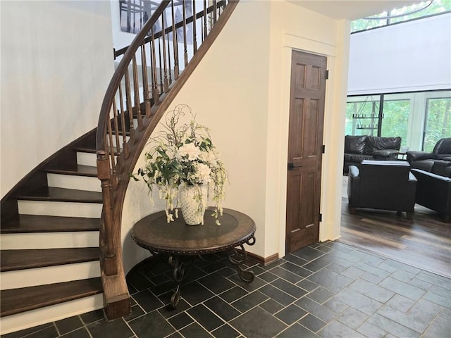 2900 Orchard Rd SW, Conyers, GA 30094 - stairs with baseboards