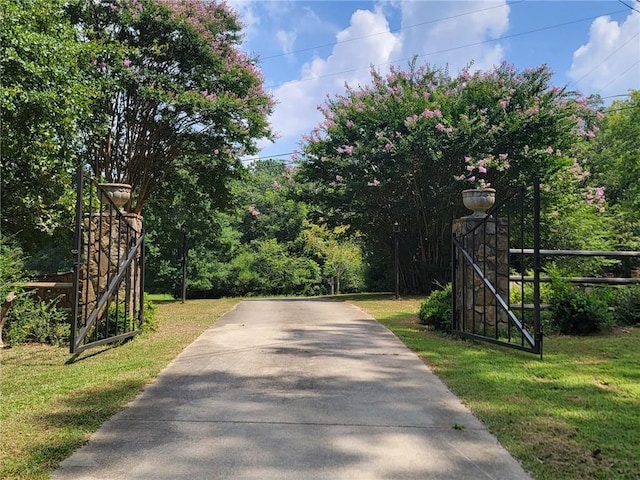 2900 Orchard Rd SW, Conyers, GA 30094 - view of concrete driveway with a gated entry