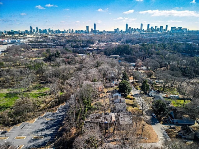 578 Cedar Ave, Atlanta, GA 30318 - drone / aerial view featuring a view of city