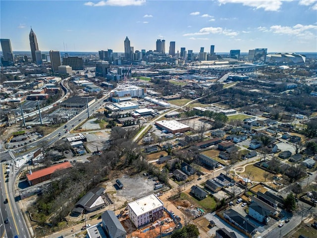 578 Cedar Ave, Atlanta, GA 30318 - drone / aerial view with a view of city