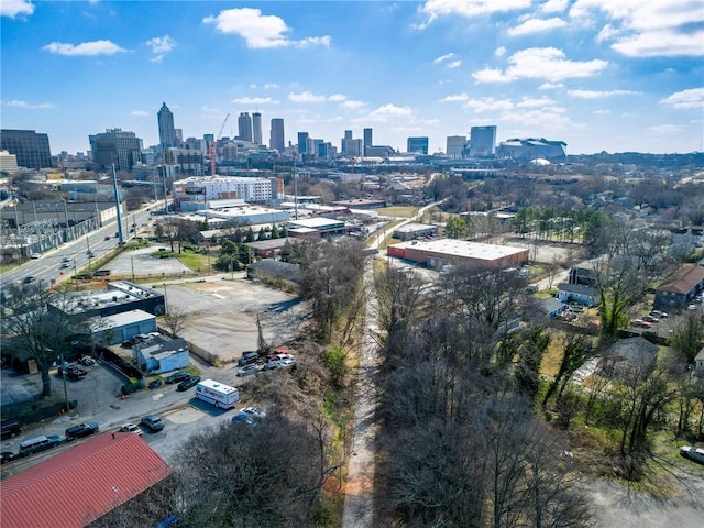 578 Cedar Ave, Atlanta, GA 30318 - birds eye view of property with a view of city