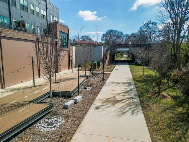 578 Cedar Ave, Atlanta, GA 30318 - view of yard featuring central air condition unit