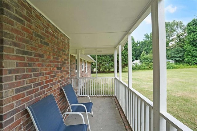 6880 Mark Turner Rd, Lithia Springs, GA 30122 - view of covered porch