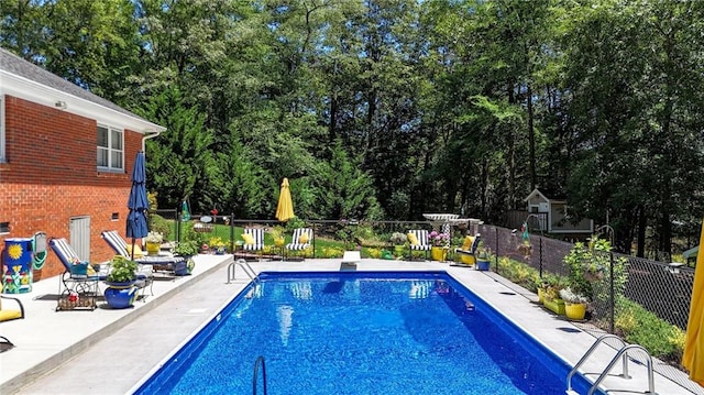 103 Mims Dr, Calhoun, GA 30701 - view of swimming pool featuring a patio area