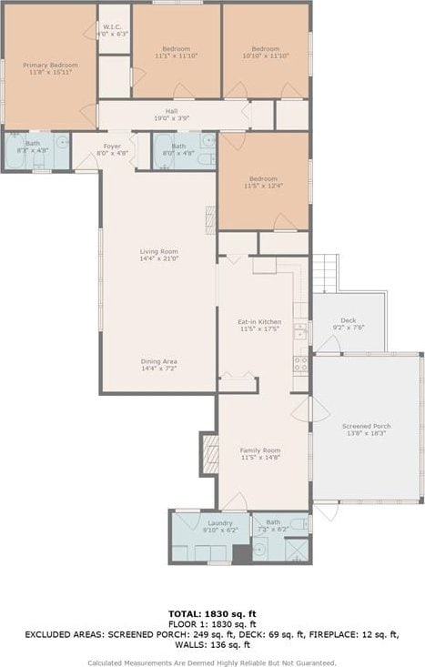 103 Mims Dr, Calhoun, GA 30701 - room layout