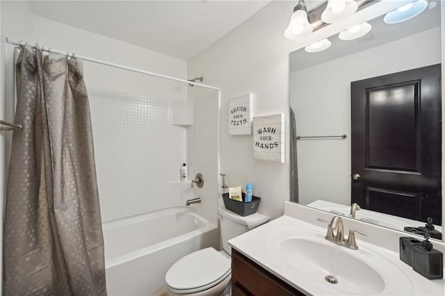 4430 Cedar Bridge Walk, Suwanee, GA 30024 - full bathroom with shower / bath combo with shower curtain, vanity, and toilet