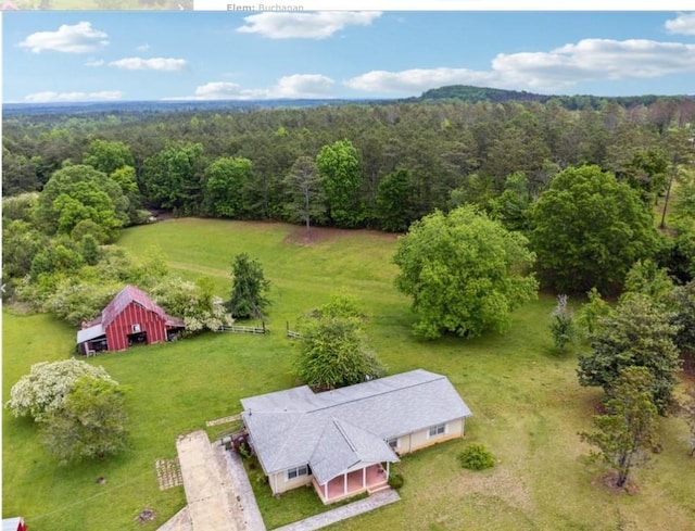 904 Corinth Five Points Rd, Buchanan, GA 30113 - view of rural area with a heavily wooded area