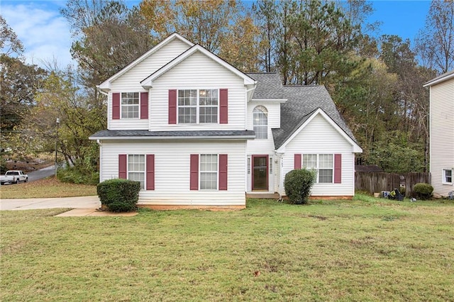 4103 Kingship Dr, Ellenwood, GA 30294 - traditional-style house with a shingled roof