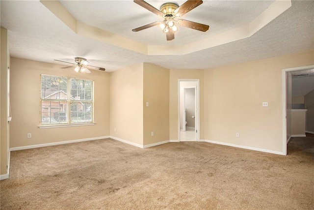 4103 Kingship Dr, Ellenwood, GA 30294 - spare room featuring ceiling fan, carpet flooring, baseboards, and a textured ceiling