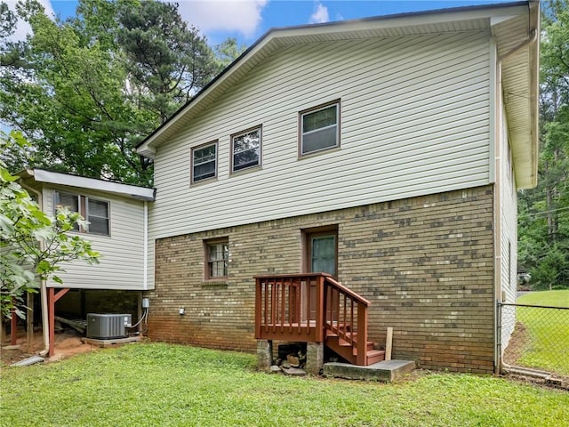 784 San Miguel Dr, Stone Mountain, GA 30083 - back of house with brick siding