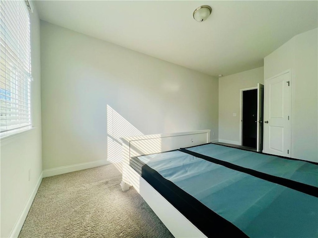 unfurnished bedroom with carpet