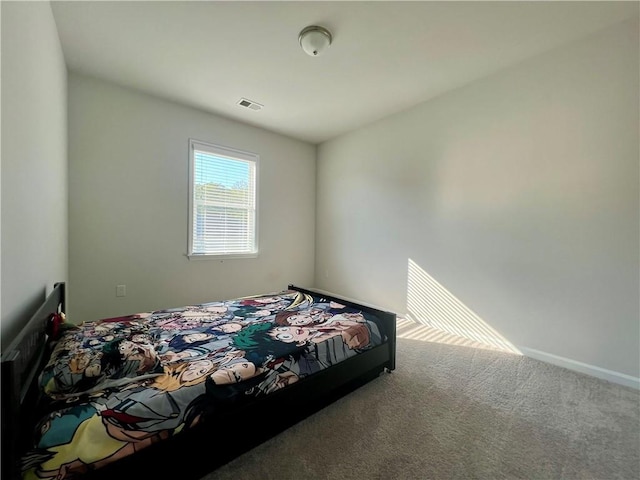 bedroom featuring carpet floors