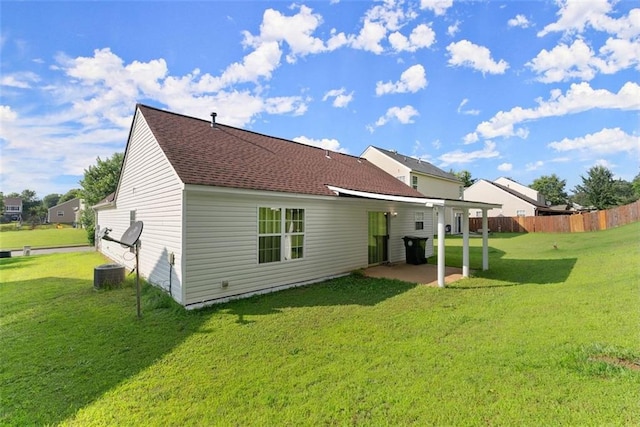 2428 Buena Vista Cir, Gainesville, GA 30504 - rear view of house featuring a patio area and a shingled roof