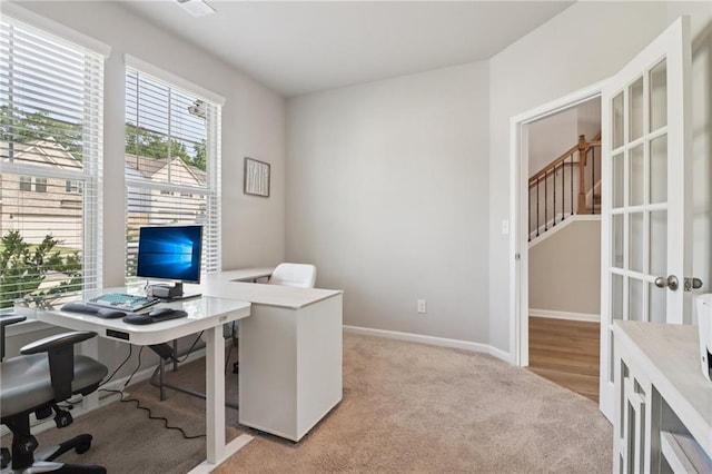 4172 Cedar Commons Way, Conley, GA 30288 - office area with light carpet and baseboards