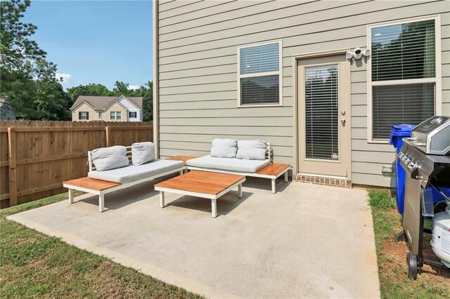 4172 Cedar Commons Way, Conley, GA 30288 - view of patio with an outdoor living space