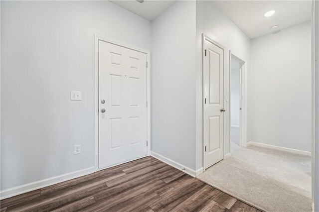 31 Mccall Way, Monroe, GA 30655 - foyer entrance featuring baseboards and wood finished floors