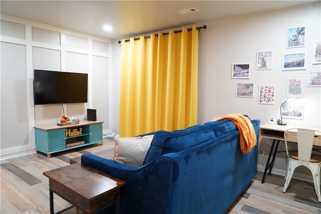 1452 Mercer Ave, Atlanta, GA 30337 - living area with light wood-style flooring and recessed lighting