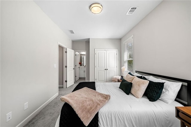 234 Retreat Ln, Canton, GA 30114 - bedroom with baseboards, a closet, and carpet floors