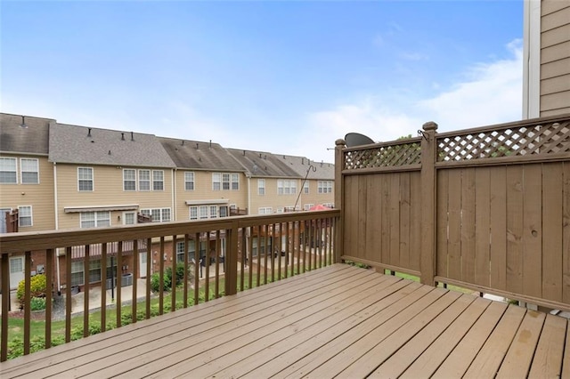 4855 Payson Ter SE Unit 3, Atlanta, GA 30339 - wooden terrace with a residential view