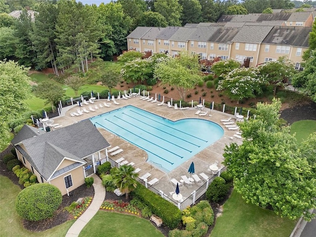 4855 Payson Ter SE Unit 3, Atlanta, GA 30339 - community pool with a patio