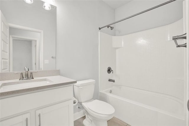 509 Grace Ln, Villa Rica, GA 30180 - full bath featuring vanity, shower / washtub combination, and tile patterned floors