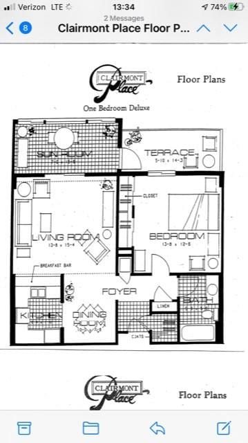1800 Clairmont Lk Unit 313, Decatur, GA 30033 - property floor plan