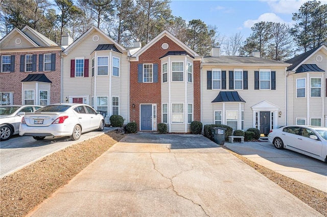 view of townhome / multi-family property