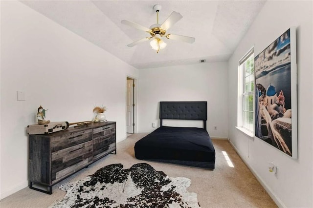 1689 Camden Forrest Way, Riverdale, GA 30296 - carpeted bedroom with a ceiling fan