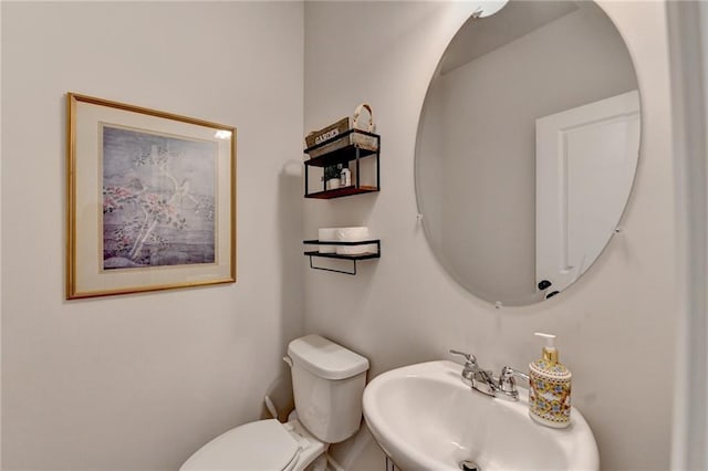 5215 Wheeler Run Dr, Auburn, GA 30011 - bathroom with toilet and a sink