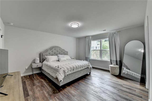 5215 Wheeler Run Dr, Auburn, GA 30011 - bedroom featuring dark wood finished floors and baseboards