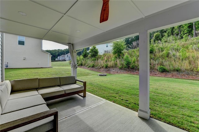 5215 Wheeler Run Dr, Auburn, GA 30011 - view of patio featuring outdoor lounge area
