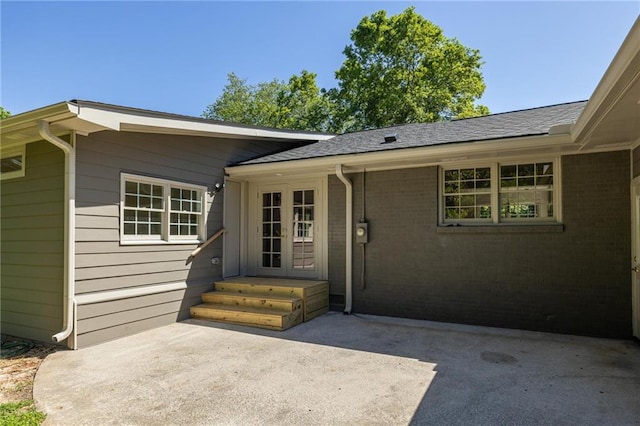 762 Rockbridge Rd NW, Lilburn, GA 30047 - doorway to property with french doors and a patio area