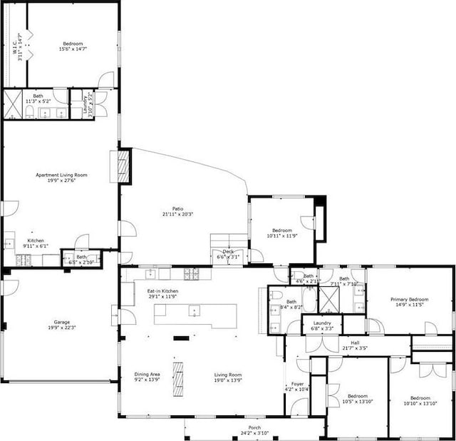 762 Rockbridge Rd NW, Lilburn, GA 30047 - home floor plan