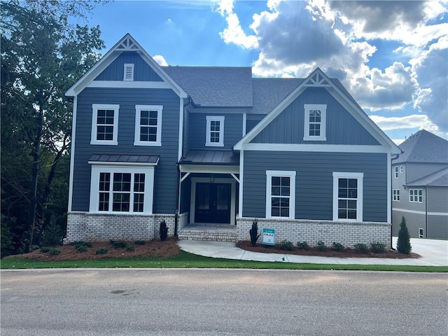 view of craftsman inspired home