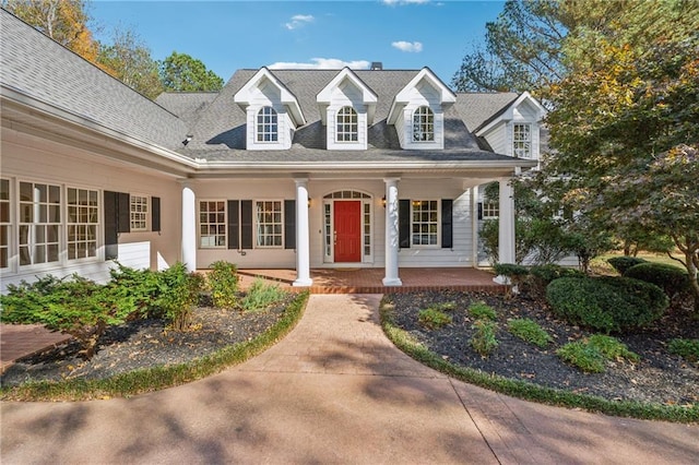 220 Spring Branch Dr, Canton, GA 30115 - view of front of house with covered porch and roof with shingles