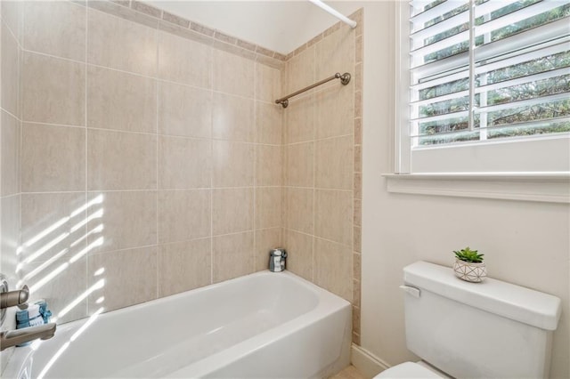 220 Spring Branch Dr, Canton, GA 30115 - bathroom featuring toilet and  shower combination
