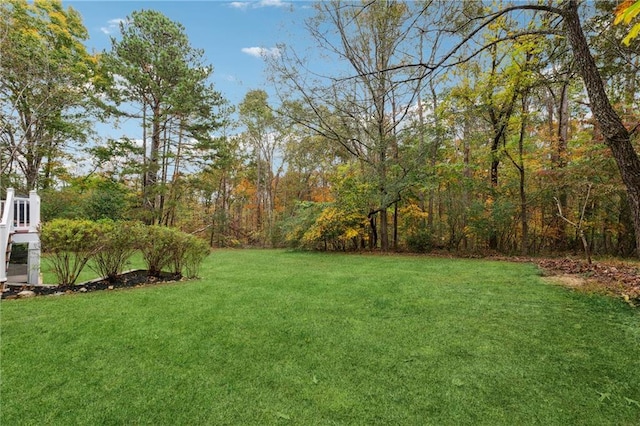 220 Spring Branch Dr, Canton, GA 30115 - view of green lawn featuring a view of trees
