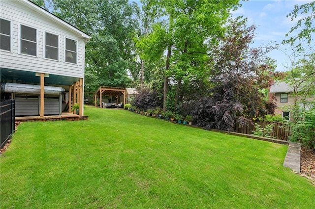 1703 Brandywine Ct, Atlanta, GA 30338 - view of yard with a carport