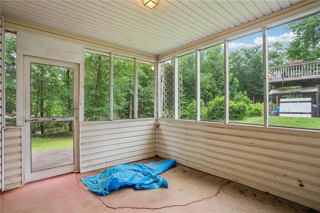 605 Pebble Blvd, Covington, GA 30016 - view of unfurnished sunroom