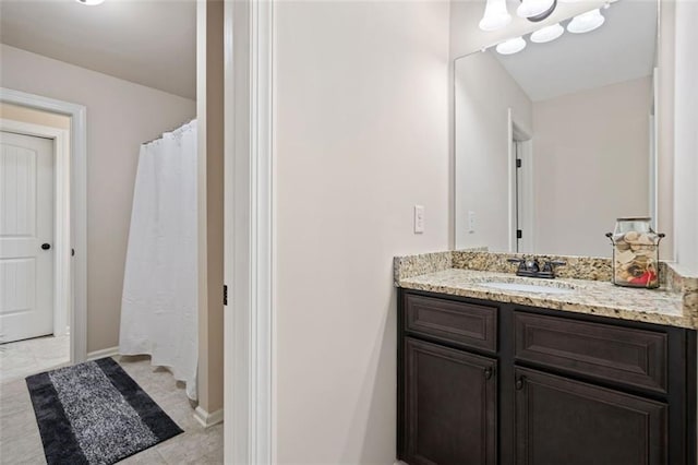 161 Archstone Sq, Mcdonough, GA 30253 - bathroom with tile patterned floors and vanity