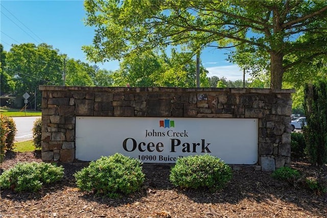 3680 Milton Park Dr, Alpharetta, GA 30022 - view of community / neighborhood sign