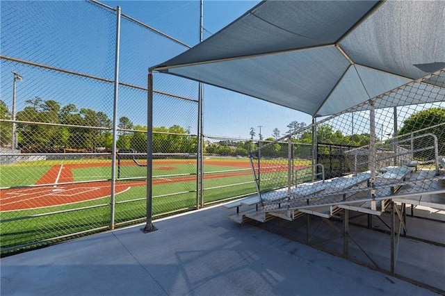 3680 Milton Park Dr, Alpharetta, GA 30022 - view of patio / terrace with fence