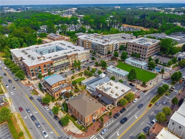3680 Milton Park Dr, Alpharetta, GA 30022 - drone / aerial view