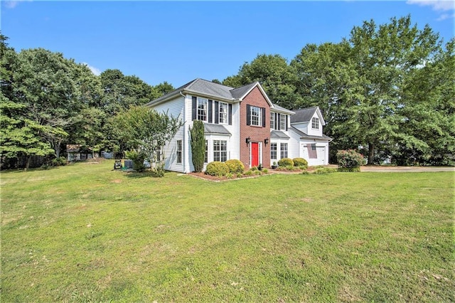 7341 Raleigh Way, Bethlehem, GA 30620 - colonial home featuring a front yard