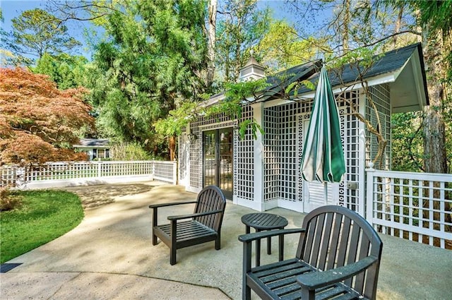 view of patio / terrace