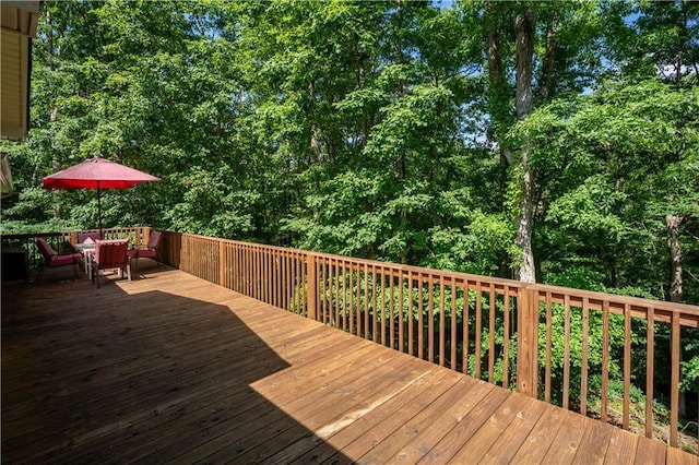 5584 Northwoods Rd, Clermont, GA 30527 - view of deck