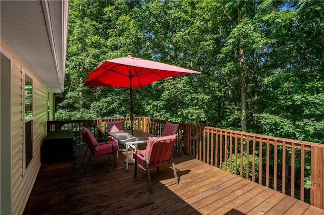5584 Northwoods Rd, Clermont, GA 30527 - view of deck