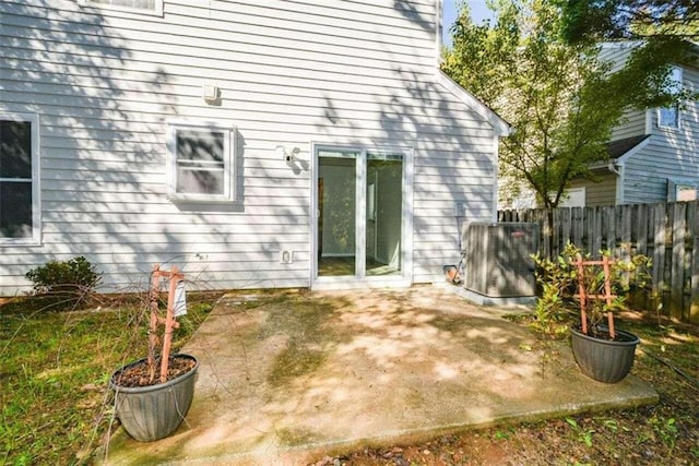 exterior space with a patio area